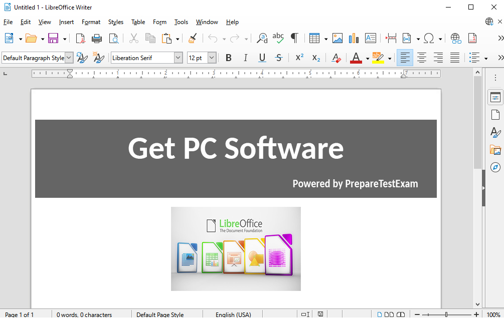 Libre Office Writer Download